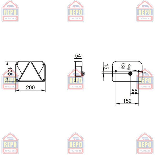 Lampa dreapta Multipoint 4 - RRS/DRS/RDS/QRDS/PED
