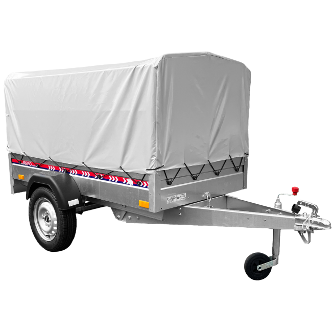 Remorca REPO DRS cu prelata, basculabila 2000 x 1050 x 1200 mm 750 kg Remorca REPO DRS cu prelata, basculabila 2000 x 1050 x 1200 mm 750 kg
