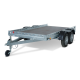 Remorca QED 3016/07 platforma tandem dublu ax 750 kg
