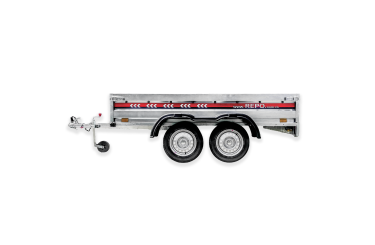 Remorca REPO QRDS 2600 x 1350 x 390 mm dublu ax 750 kg