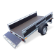 Remorca REPO RDP 2400 x 1250 x 390 mm basculabila 750 kg Remorca REPO RDP 2400 x 1250 x 390 mm basculabila 750 kg