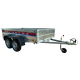 Remorca REPO QRDS 2600 x 1350 x 390 mm dublu ax 750 kg Remorca REPO QRDS 2600 x 1350 x 390 mm dublu ax 750 kg