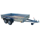 Remorca QED 3000 x 1600 x 300 mm dublu ax 750 kg Remorca QED 3000 x 1600 x 300 mm dublu ax 750 kg