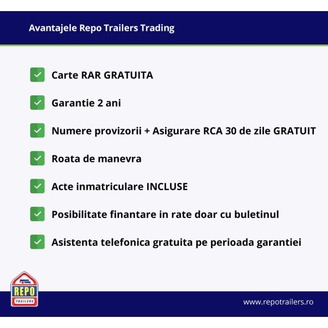 Remorca Dumper basculabila dublu ax Remorca Dumper basculabila dublu ax