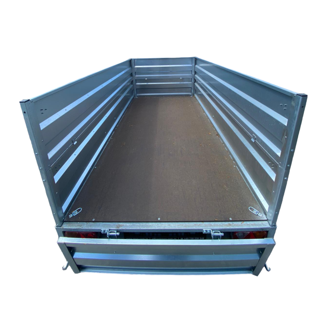 Remorca REPO RDS 2600 x 1350 x 780 mm obloane duble basculabila 750 kg Remorca REPO RDS 2600 x 1350 x 780 mm obloane duble basculabila 750 kg