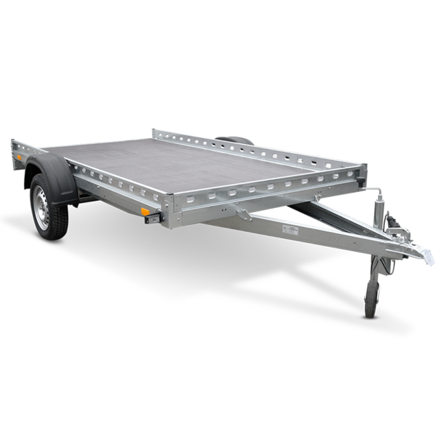 Remorca PED 3016/07 platforma monoax 750 kg Remorca PED 3016/07 platforma monoax 750 kg