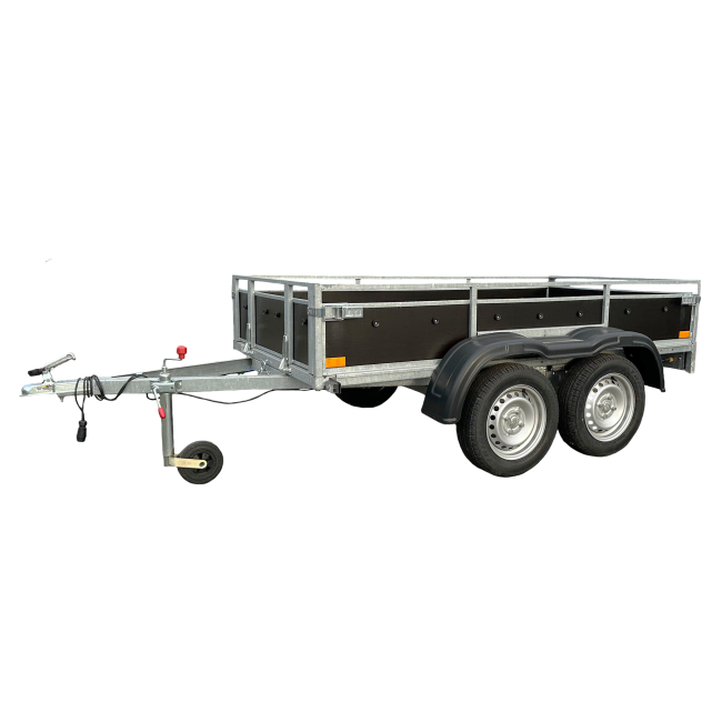 Remorca REPO QRDP 2400 x 1250 x 390 mm 750 kg Remorca REPO QRDP 2400 x 1250 x 390 mm 750 kg
