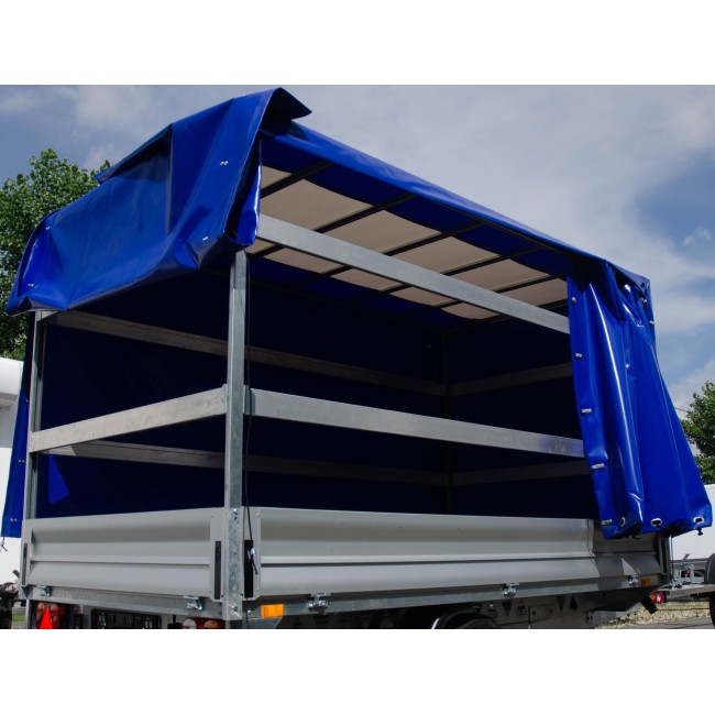 Cadru metalic ?i prelata culisanta pe o parte pentru Cargo R/SSD 3116
