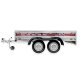Remorca REPO QRDS 2600 x 1350 x 390 mm dublu ax 750 kg Remorca REPO QRDS 2600 x 1350 x 390 mm dublu ax 750 kg