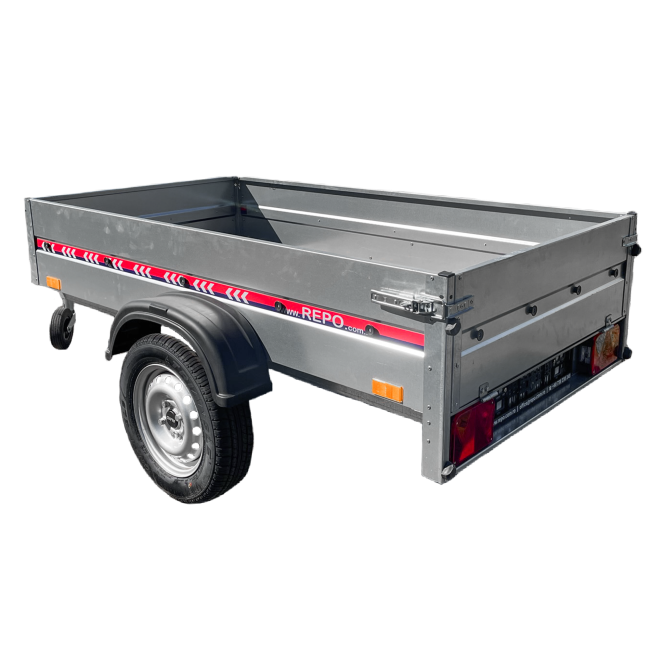 Remorca REPO DRS 1950 x 1050 x 340 basculabila 750 kg Remorca REPO DRS 1950 x 1050 x 340 basculabila 750 kg