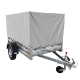 Remorca REPO RRS 2050 x 1150 x 1150 mm cu prelata 750 kg Remorca REPO RRS 2050 x 1150 x 1150 mm cu prelata 750 kg