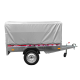 Remorca REPO DRS cu prelata, basculabila 2000 x 1050 x 1200 mm 750 kg