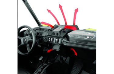 Sistem dezghetare, incalzire si ventilatie Maverick Trail / Sport Sistem dezghetare, incalzire si ventilatie Maverick Trail / Sport