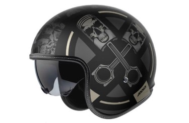 Casca Axxis Hornet S SV Skulls Illustrated Casca Axxis Hornet S SV Skulls Illustrated