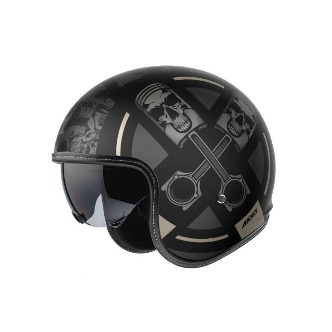 Casca Axxis Hornet S SV Skulls Illustrated