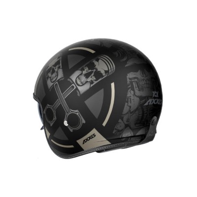 Casca Axxis Hornet S SV Skulls Illustrated
