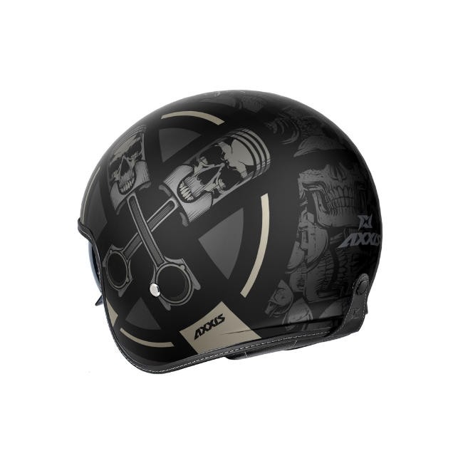 Casca Axxis Hornet S SV Skulls Illustrated