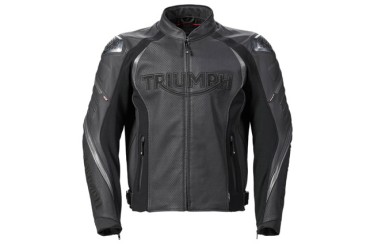 Geaca moto piele triplu perforata Triumph Geaca moto piele triplu perforata Triumph