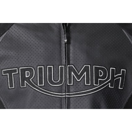Geaca moto piele triplu perforata Triumph Geaca moto piele triplu perforata Triumph