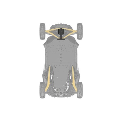 Scut protectie HMWPE grup fata SSV Can-Am Maverick R 
