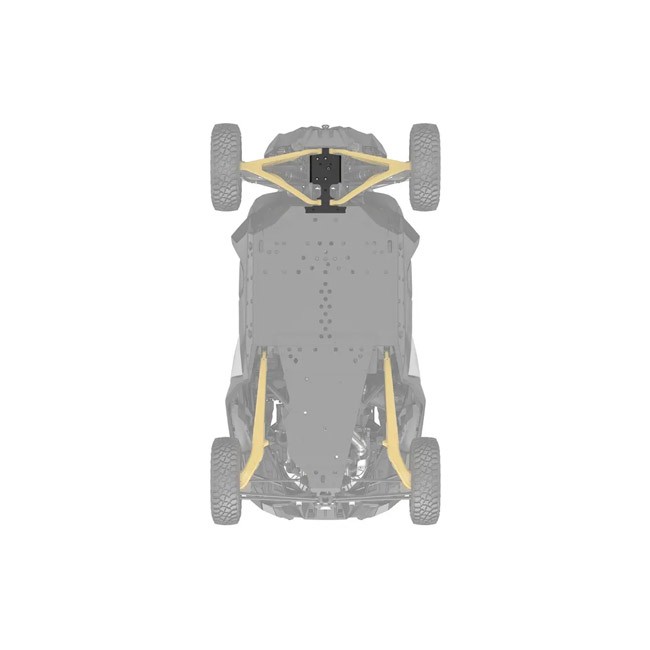 Scut protectie HMWPE grup fata SSV Can-Am Maverick R 