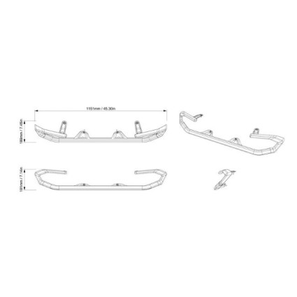 Bullbar spate HD Can-Am Outlander G3