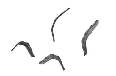 Set Overfendere ATV CFMOTO X4 / X5 2023 Set Overfendere ATV CFMOTO X4 / X5 2023