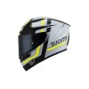Casca SUOMY TRACK-1 Ninety Seven Grey/Yellow