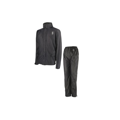 Costum moto ploaie SYSTEM JET BLACK