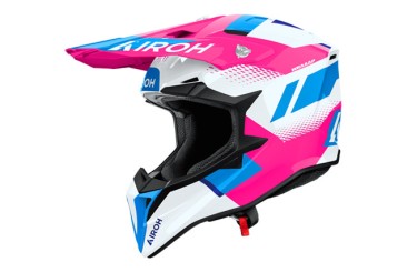 Casca Airoh Wraaap Vision Pink