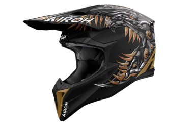 Casca Airoh Wraaap CYBORG Casca Airoh Wraaap CYBORG