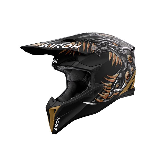 Casca Airoh Wraaap CYBORG Casca Airoh Wraaap CYBORG