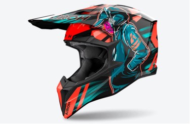 Casca Airoh Wraaap Cyber Casca Airoh Wraaap Cyber