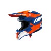 Casca Airoh Wraaap Vision Orange/Blue