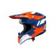 Casca Airoh Wraaap Vision Orange/Blue