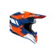 Casca Airoh Wraaap Vision Orange/Blue
