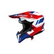 Casca Airoh Wraaap Vision Red/Blue