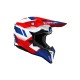 Casca Airoh Wraaap Vision Red/Blue