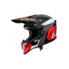 Casca Airoh Wraaap Conquer Red Gloss