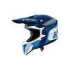 Casca Airoh Wraaap Conquer Blue Gloss