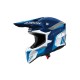 Casca Airoh Wraaap Conquer Blue Gloss