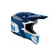 Casca Airoh Wraaap Conquer Blue Gloss