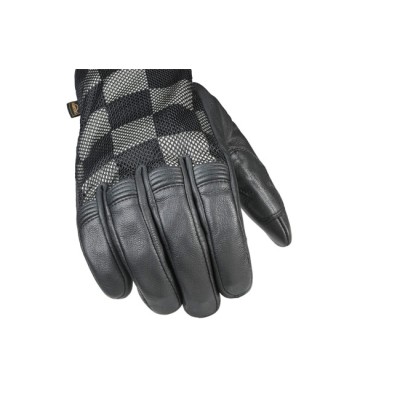 Manusi Moto Triumph Checkerboard Mesh