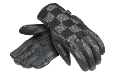 Manusi Moto Triumph Checkerboard Mesh