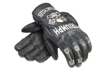 Manusi Moto Triumph Piston Jack Black/Bone Manusi Moto Triumph Piston Jack Black/Bone