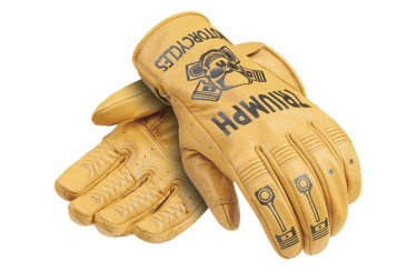 Manusi Moto Triumph Piston Jack Gold/Black Manusi Moto Triumph Piston Jack Gold/Black