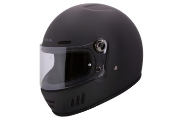 Casca moto Merlin Revival Matt Black
