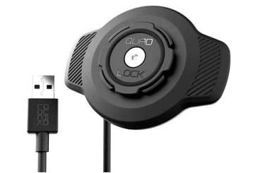 Cap de incarcare wireless impermeabil moto si e-bike Quad Lock