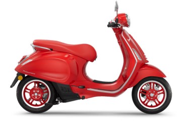 Vespa Primavera Red Elettrica 45