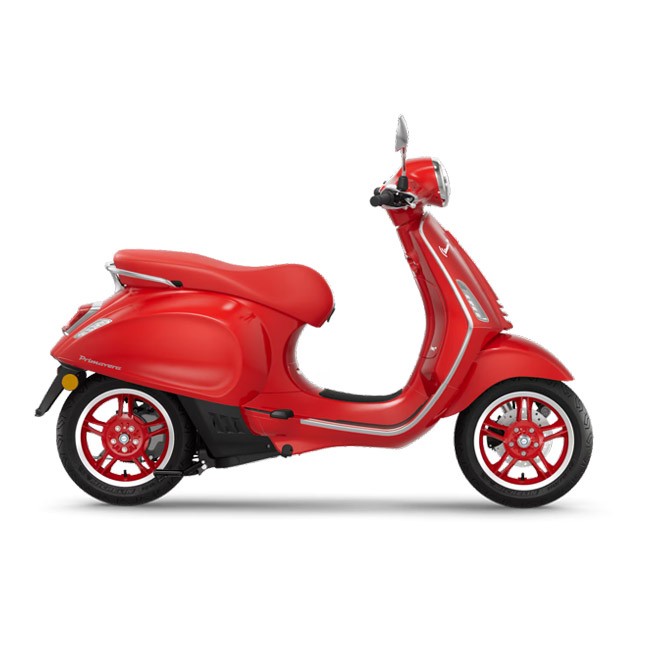 Vespa Primavera Red Elettrica 45